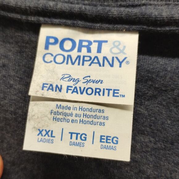 Palm Tree Womens XXL Christmas Ornaments Decorated Florida Graphic T-Shirt - Picture 4 of 5